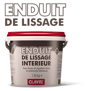 Шпатлевка финишная для внутренних работ Enduit de lissage Clavel Шпатлевка финишная для внутренних работ Enduit de lissage Clavel