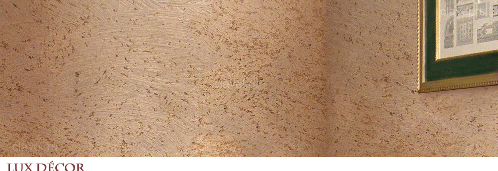 Lux Decor - перламутровое декоративное покрытие с мультиколорным эффектом Lux Decor - перламутровое декоративное покрытие с мультиколорным эффектом