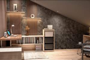 Видео по нанесению Loft-Beton + Metaline Silver - эффект "Дымка"