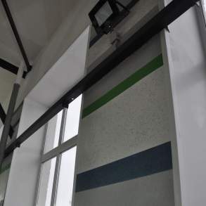 Проект «Спорткомплекс Уралхим» На стенах использовался Tintoflox Оптим