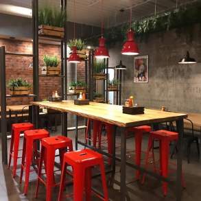 Loft Beton Кафе вьетнамской кухни в городе Москва Работа - @stendeco.r