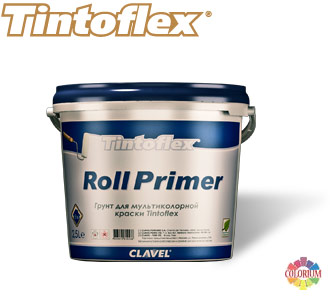 Tintoflex Roll Primer - специальный праймер для нанесения мозаичной краски Tintoflex ручным инструментом Tintoflex Roll Primer - специальный праймер для нанесения мозаичной краски Tintoflex ручным инструментом